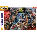Puzzle 1000 elementów Avengers Bohaterowie Trefl