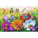 Puzzle 300 elementów EasyPiece Owady na łące; dla seniora Trefl