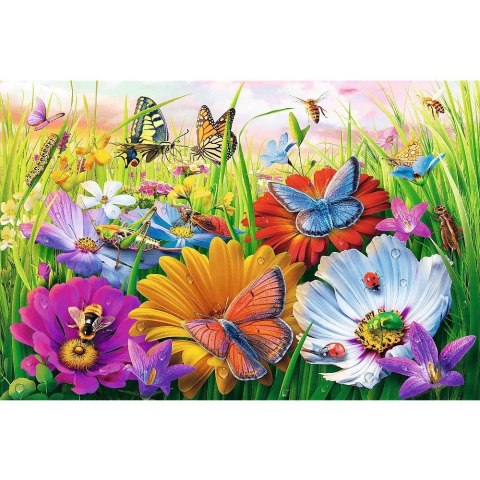 Puzzle 300 elementów EasyPiece Owady na łące; dla seniora Trefl