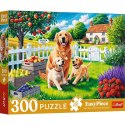 Puzzle 300 elementów EasyPiece Pieski na wsi; dla seniora Trefl