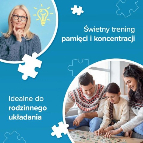Puzzle 300 elementów EasyPiece Pieski na wsi; dla seniora Trefl