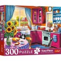 Puzzle 300 elementów EasyPiece Poranek w kuchni; dla seniora Trefl
