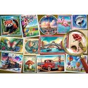 Puzzle 300 elementów EasyPiece Znaczki pocztowe; dla seniora Trefl