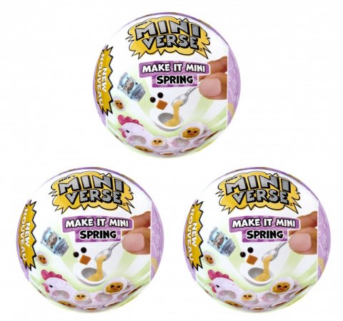 Figurki Miniverse Make It Mini Spring 1 sztuka MGA