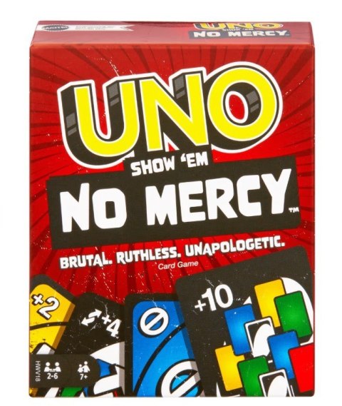 Gra Uno Show No Mercy Mattel