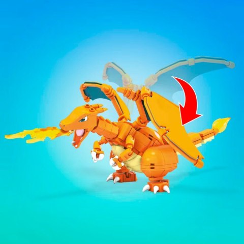 Klocki Mega Pokemon Charmander evolution Mega Bloks