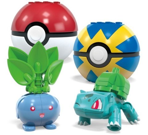Klocki Pokemon Drużyna Trawiastego Mega Bloks