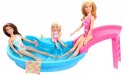 Lalka Barbie + Basen Mattel