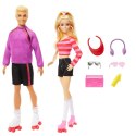 Lalka Barbie Fashionistas Barbie i Ken na wrotkach Mattel