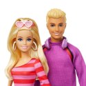 Lalka Barbie Fashionistas Barbie i Ken na wrotkach Mattel