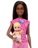 Lalka Barbie Lekarz Pediatra ciemne włosy Mattel