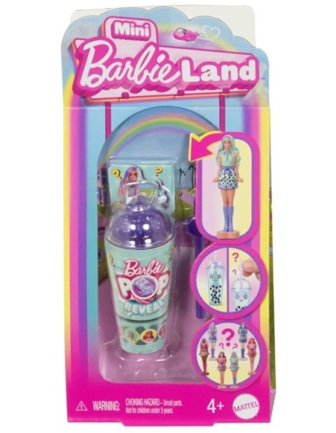 Mini Lalka Barbie Mini BarbieLand Pop Reveal mix Mattel