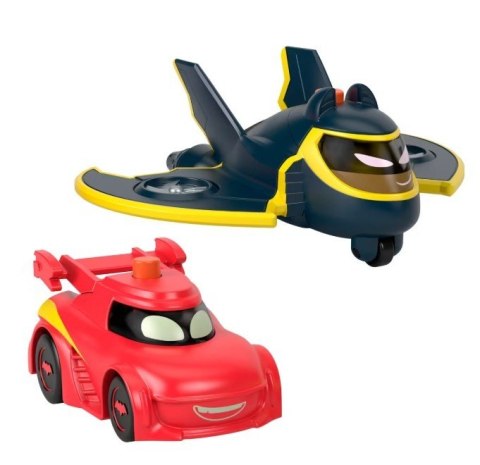 Pojazdy ze światłami DC Batwheels Fisher Price