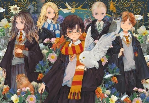 Puzzle 1000 elementów Harry Potter Trefl