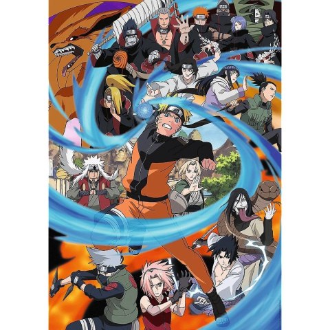 Puzzle 1000 elementów Naruto Shippuden Trefl
