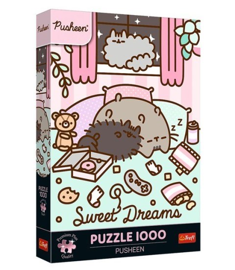 Puzzle 1000 elementów Pusheen Trefl