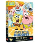 Puzzle 1000 elementów SpongeBob Kanciastoporty Trefl