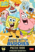 Puzzle 1000 elementów SpongeBob Kanciastoporty Trefl