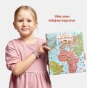 Puzzle odkrywcy - Mapa świata 300 elementów CzuCzu