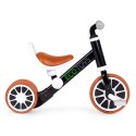 Rowerek biegowy jeździk z pedałami 2w1 czarny ECOTOYS