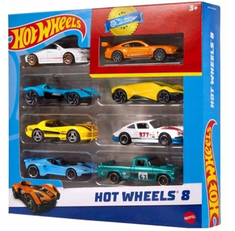 Samochodziki 8-pak Hot Wheels