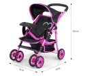 Wózek dla lalek Kate Prestige Black Milly Mally