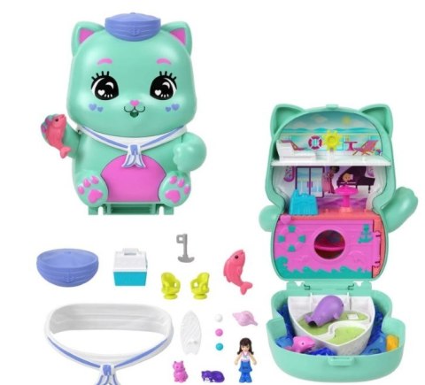 Zestaw Polly Pocket Sail Kitty Mattel