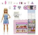 Zestaw z lalką baristką Barbie Kawiarnia Mattel