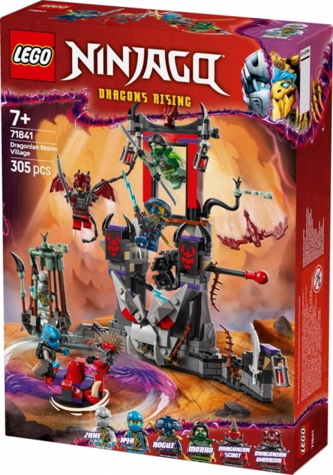 Klocki Ninjago 71841 Burzowa wioska Dragonów LEGO