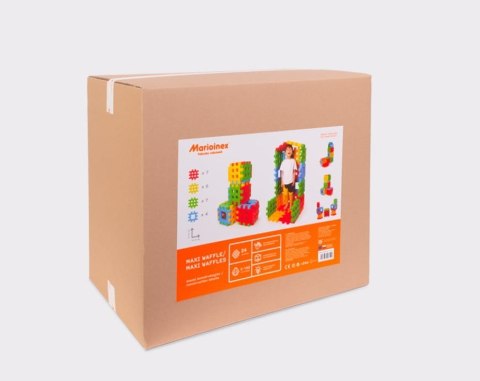 Klocki Waffle maxi 24 elementy Marioinex