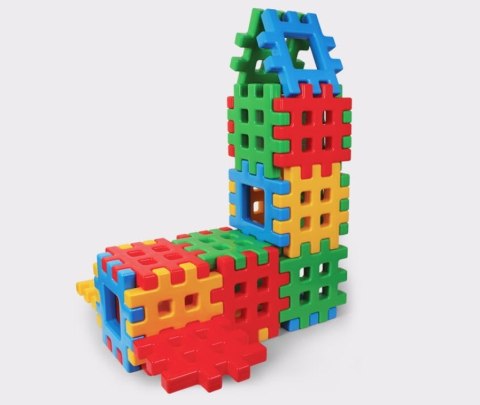 Klocki Waffle maxi 24 elementy Marioinex