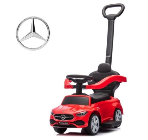 Pojazd rączka MERCEDES C-Class Red Milly Mally