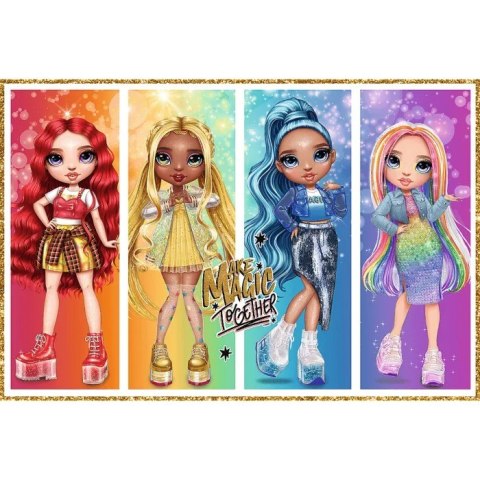 Puzzle 2x200 elementów Tęczowe Lalki Rainbow High Trefl