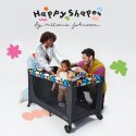 Łóżeczko turystyczne JOY 2 HAPPY SHAPES Kinderkraft
