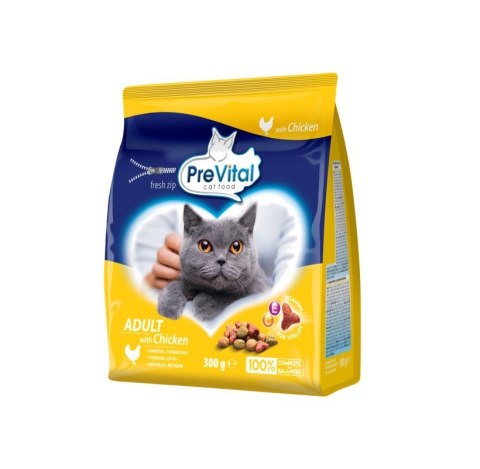 PREVITAL kurczak karma sucha dla kotów 300g