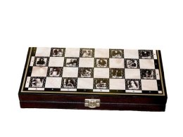 Szachy magnetyczne Królewskie 28 cm Filipek