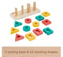 Wood Drewniany sorter kształtów Fisher Price