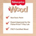 Wood Zabawka muzyczna Cymbałki Drewno Fisher Price