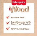 Wooden Drewniane drzewko zestaw klocków Fisher Price