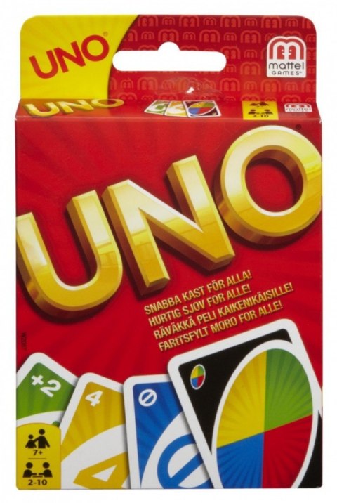 Gra Uno Clipstrip Mattel
