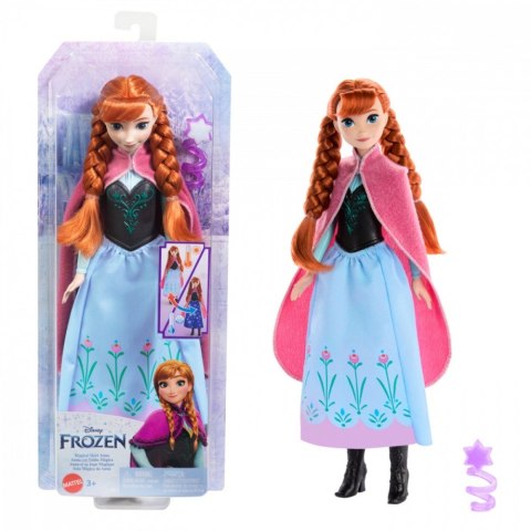 Lalka Disney Kraina Lodu Anna Magiczna Spódniczka Mattel