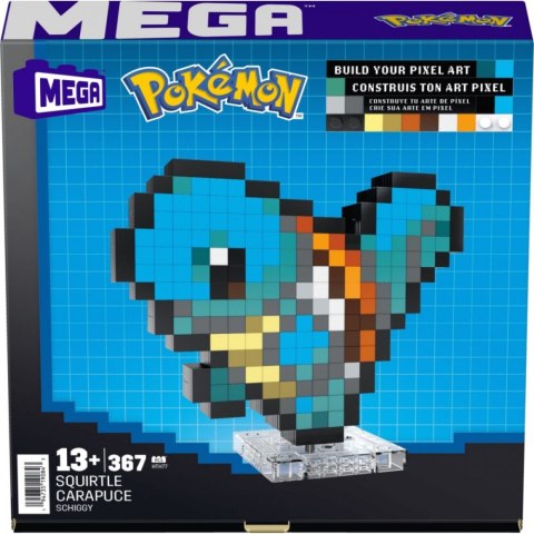 Mega Pokemon Klocki Pixel Squirtle Mega Bloks