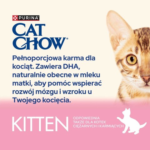 PURINA CAT CHOW Kitten Chicken - sucha karma dla kociąt - 15 kg