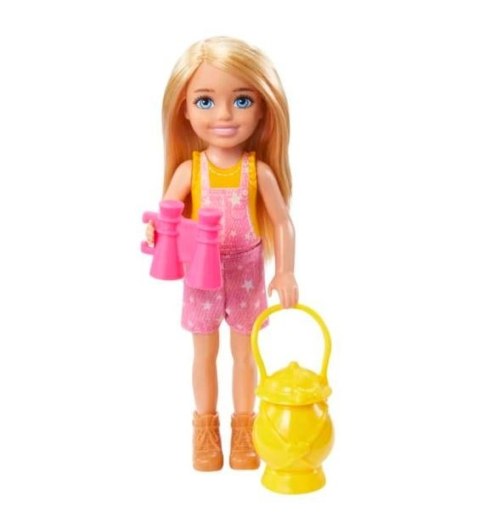 Zestaw Barbie Kemping Chelsea Lalka + śpiwór Mattel