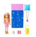 Zestaw Barbie Kemping Chelsea Lalka + śpiwór Mattel