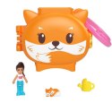 Zestaw z figurkami Polly Pocket Lalka + szop Mattel