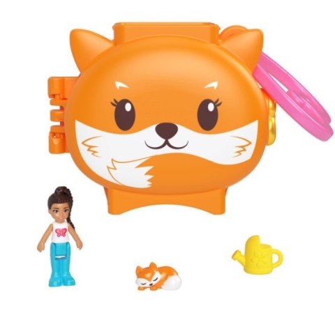 Zestaw z figurkami Polly Pocket Lalka + szop Mattel
