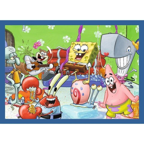 Puzzle 4w1 Spongebob Trefl