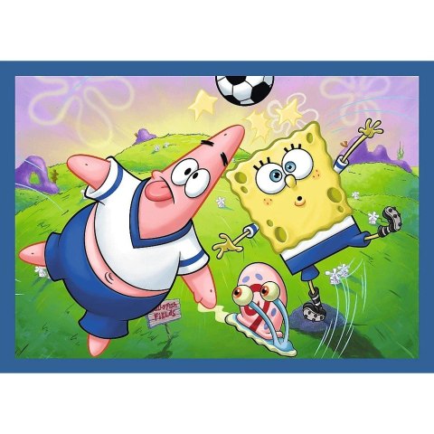 Puzzle 4w1 Spongebob Trefl