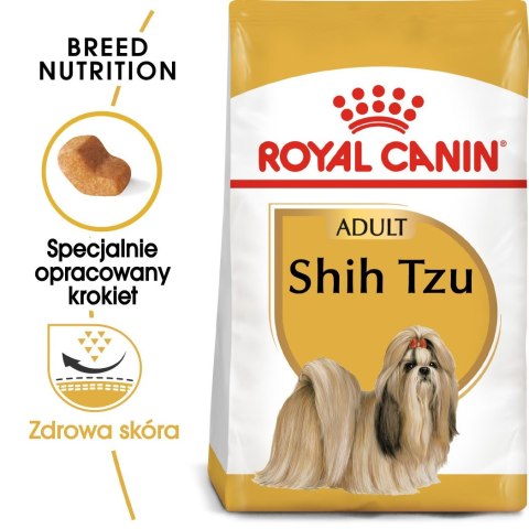 ROYAL CANIN BHN Shih Tzu Adult - sucha karma dla psa dorosłego - 7,5kg (WYPRZEDAŻ)
